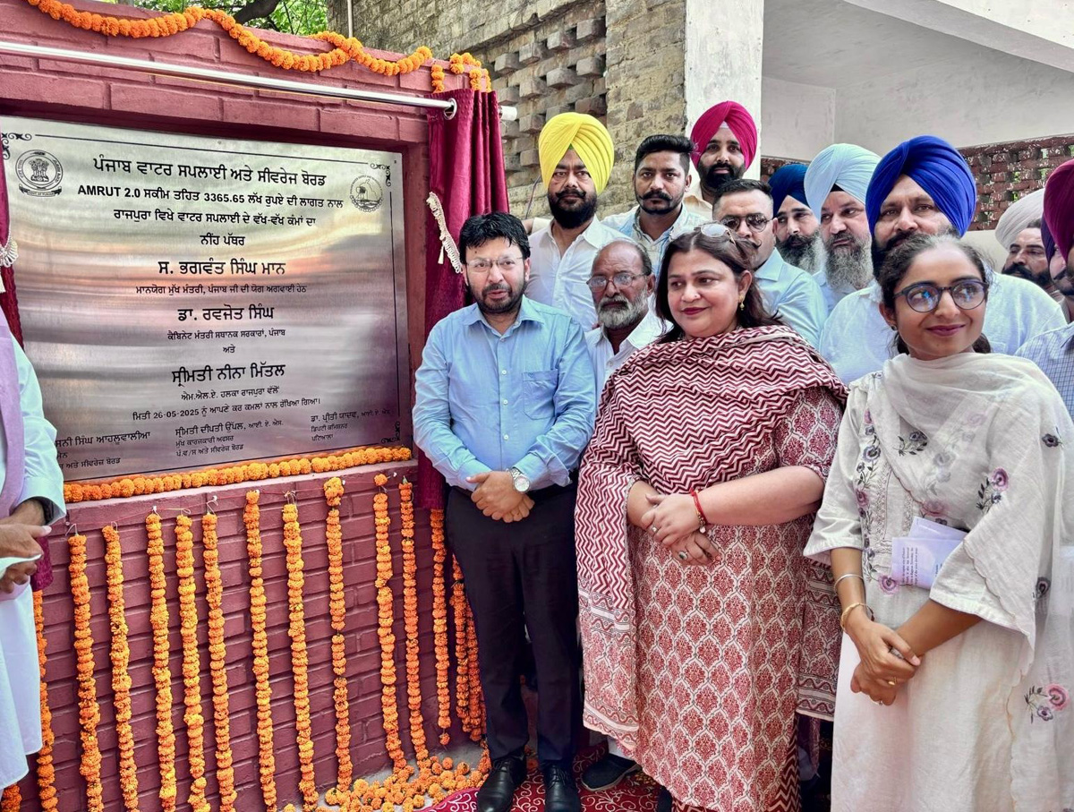 People will get clean drinking water in all cities of Punjab - Dr. Ravjot Singh.